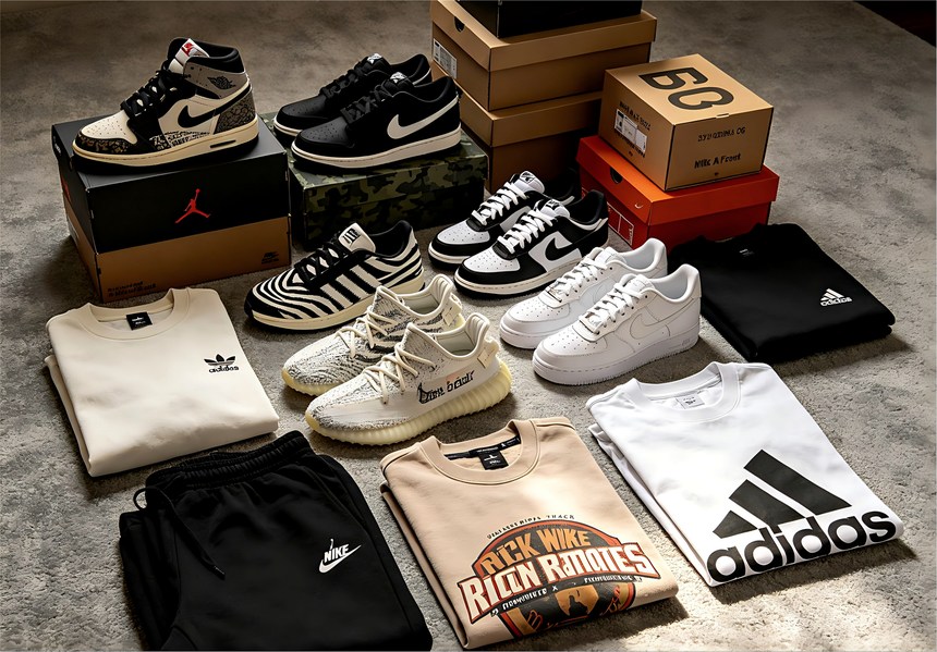 Rep buyer haul — sneakers and streetwear ordered via CNFans as Pandabuy alternative