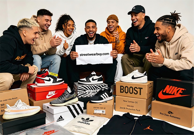 Rep sneaker haul with community-verified spreadsheet finds including Jordan 1s and Yeezy 350s